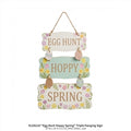 NJ26210 Eng Boring Triple Hanging Sign