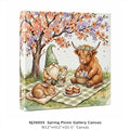 N 26055 Spring Picnic Gallery Canvas