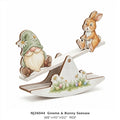 N 26044 Gnome & Bunny seesaw