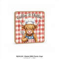 NJ26164 MxbetBBQ Party Sign