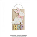 J26214 "HOP" Bunny Plank Hanging Sign