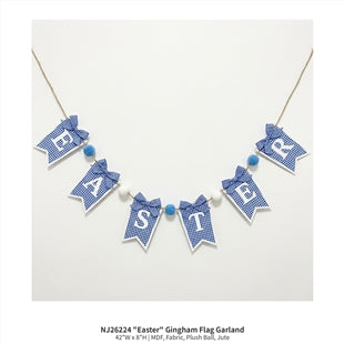 326224 "Esster" Gingham Flog Garland