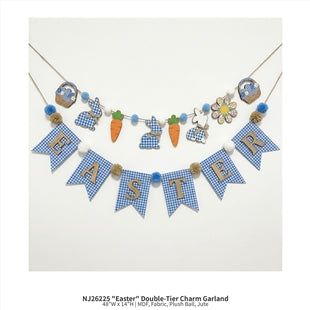 NJ26225 ester" Dyb-Tier Charm Garland