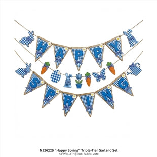 4J26229 "Happy Spring" Triple-Tier