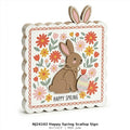 J26102 Happy Spring Scallop Sign